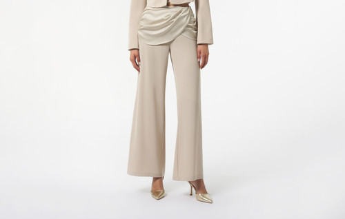 Pantalone donna tessuto fluido - donna,