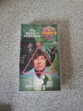 DOCTOR WHO DEADLY ASSASSIN VHS