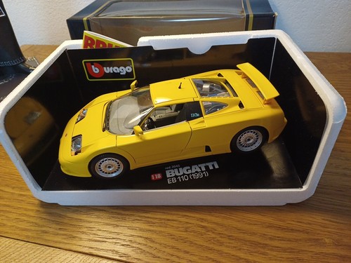 Bugatti eb110 1991 burago 18 - eb110, 1/18