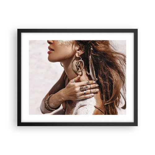Poster 50x40cm sabbia donna - 50x40cm,