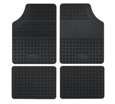 Set 4 Tappeti Universali Auto In Gomma Tappetini Sagomabili Antiscivolo 4 Pezzi