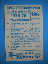 FIGURINA PANINI CALCIATORI