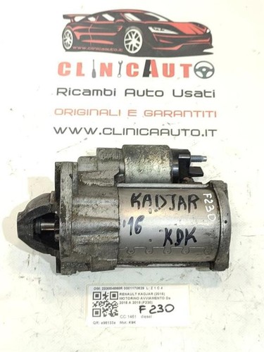 Motorino avviamento per - d',