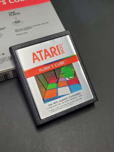 Rubik cube atari - atari, 2600