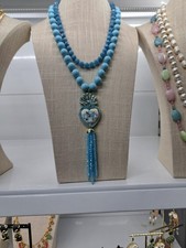 Collana artigianale in perle