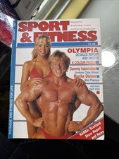 Vintage Sports & Fitness Magazine Bodybuilding January 1987 Monika Steiner
