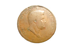 10 Tornesi 1839 Napoli Ferdinando II di Borbone (1830-1859)