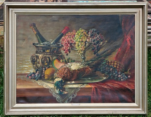 Quadro olio alfons - a, maria