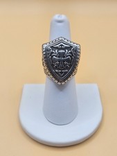 Anello scudo croce - , templare