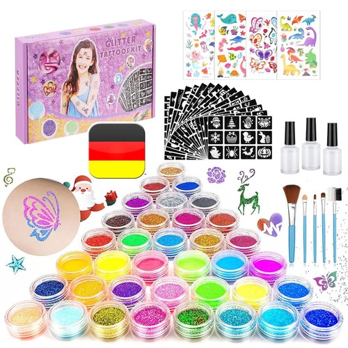 Set tatuaggi glitter - tatuaggi,