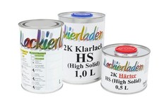 Set vernice auto 2,5 litri HS