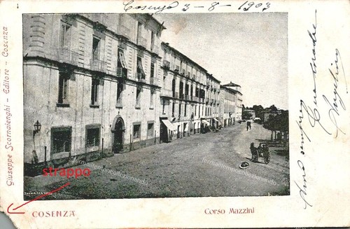 Du161 cartolina cosenza - du161,