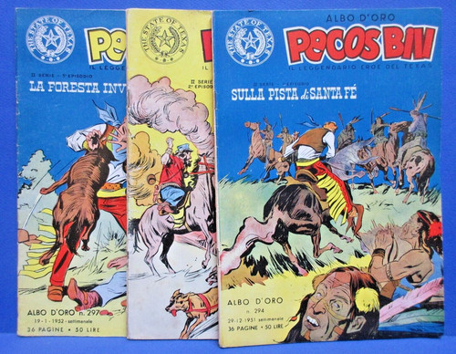 Pecos bill albi - pecos, oro