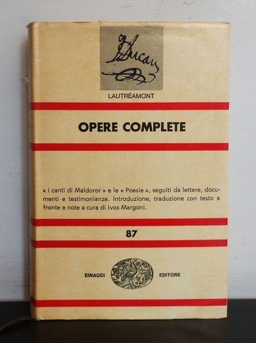Opere complete lautréamont - opere,
