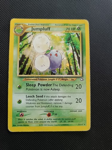 Pokemon jumpluff 111 rara - pokemon, 7/111