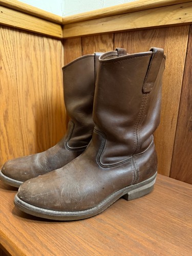 Stivali vintage red wing pecos - red,
