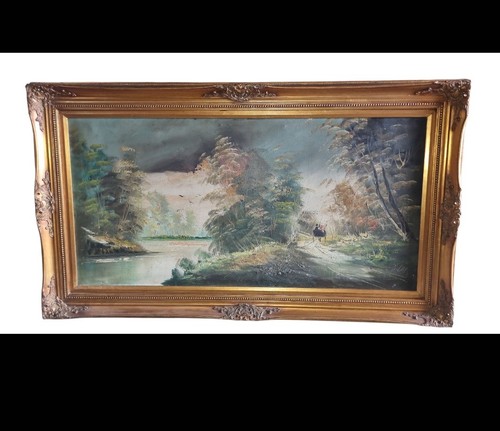 Quadro olio tela con - quadro,