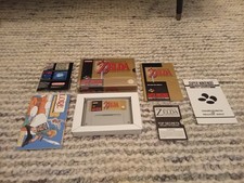 The Legend Of Zelda Super Nintendo SNES completo di scatola PAL