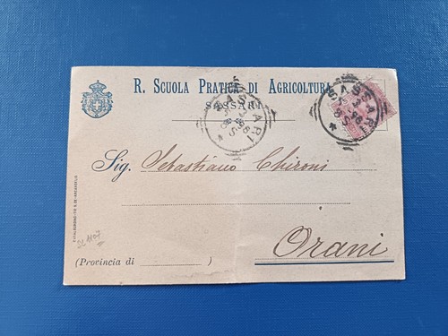 690a cartolina sassari reale - 690a,