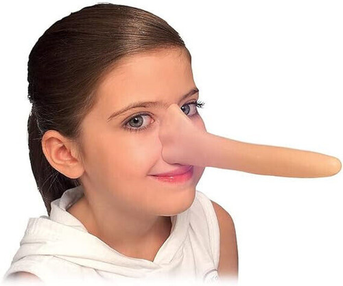 Lungo pinocchio naso pupazzo - lungo,