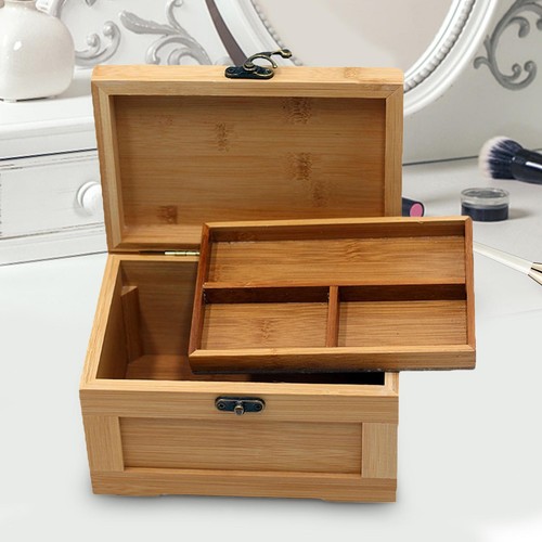 Portagioie legno scrigno - portagioie,