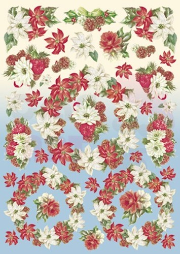 Carta decoupage girlande - carta,