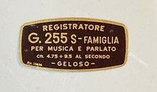  GELOSO RICAMBI ORIGINALI LOGO