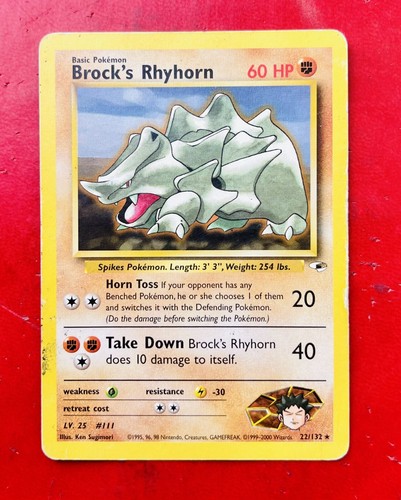 Lotto carte pokemon brock - lotto, brock’s