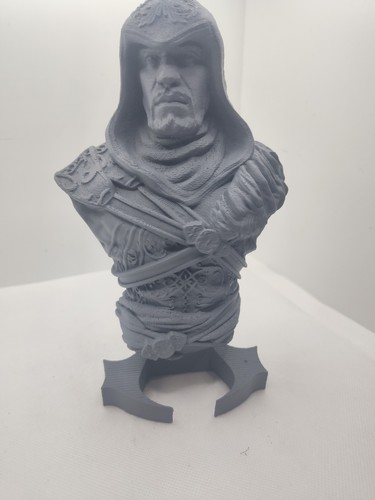 Statua busto ventaglio - busto, arte