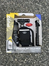 Zefal Premium Accessori Bici Set 7 Pezzi (Luci Blocco Bottiglia Acqua Pompa Borsa)