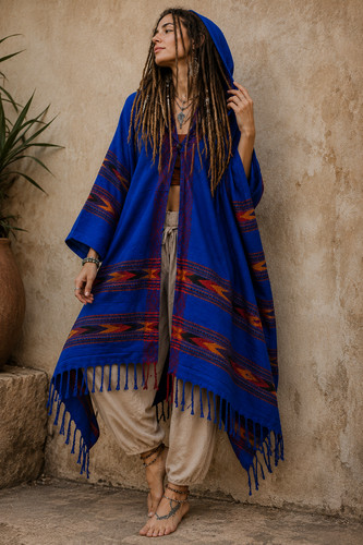 Sciarpa poncho donna scialle