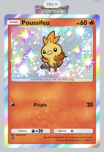 Pokemon tcg pocket - pokemon, poussifeu