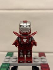 lego iron man minifigure mark 33 - centurione argento RARO! LEGGI descrizione