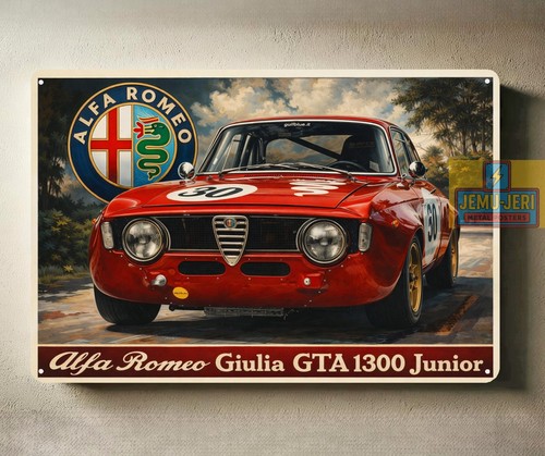 Poster alfa romeo giulia gta - alfa,