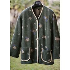 GIACCA TIROLESE TG. 50 it.  Vintage " Stelle alpine"