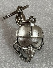 Portachiavi metallo cromato