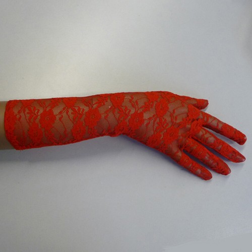 Guanti pizzo halloween - guanti,