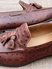 mocassini vintage in pelle di