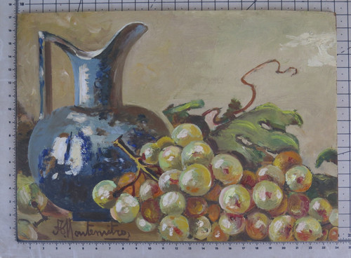 Quadro olio antico natura - ad,
