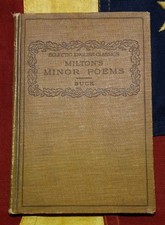 💥1911 Milton's Minor Poems
