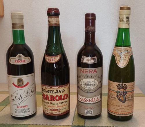 Lotto bottiglie vino da - 4, di