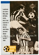 Card COPPA UEFA 1977 "JUVENTUS