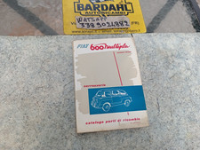 Fiat 600 MULTIPLA- CATALOGO parti di ricambio
