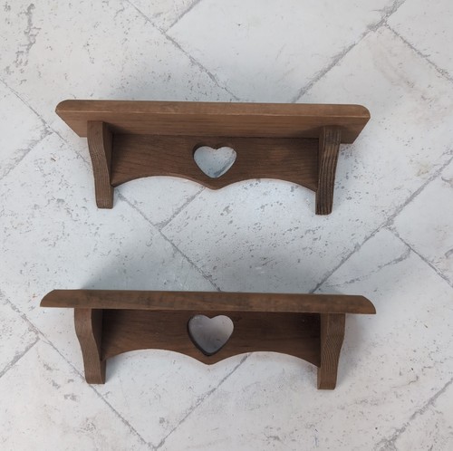 Mini mensole vintage legno - mensole,