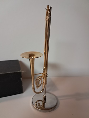 Trombone vintage metallo - vintage,