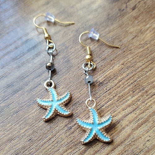 Orecchini stella marina oro - , e