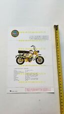 Benelli 49 Mini Bike 1972 depliant originale italiano ciclomotore brochure 