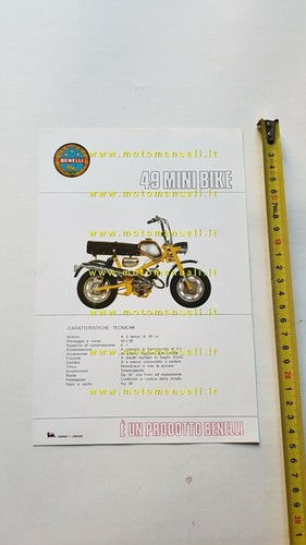 Benelli mini bike - benelli, 1972
