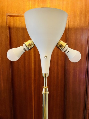 Lampada piantana ottone cono