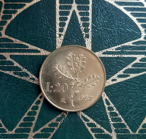 Lire 1957 ramo - 20, (ramo
